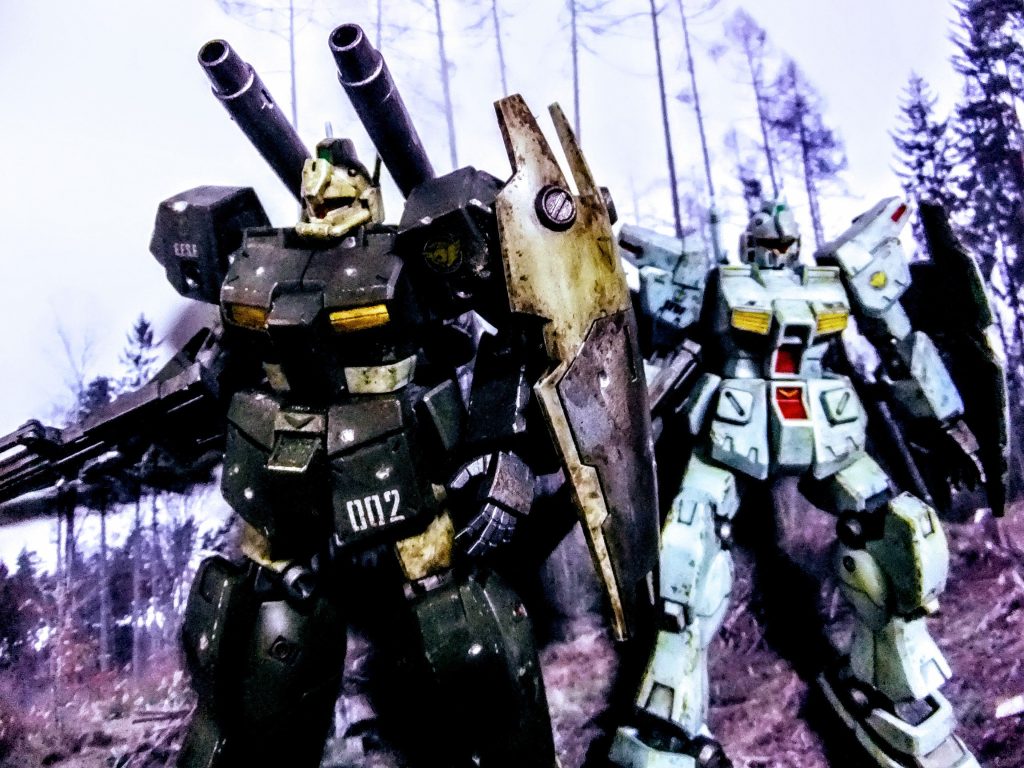 ジムカスタム！お披露目です（こちらもHGUCコンプリート企画のストック品でした(笑)）(笑)–5枚目/制作者：gtarou