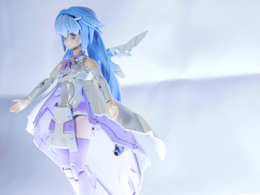 スカート装着。このアングル顔がいいな…!胸にもパーツつけていたのですが、紛失しましたorz