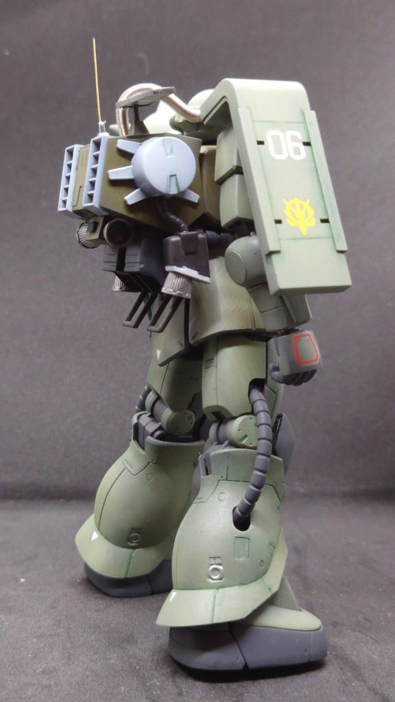 デカールはほとんど旧キットの物をそのまま使っています。ほんのり漂うノスタルジックな雰囲気、いかがでしょうか？