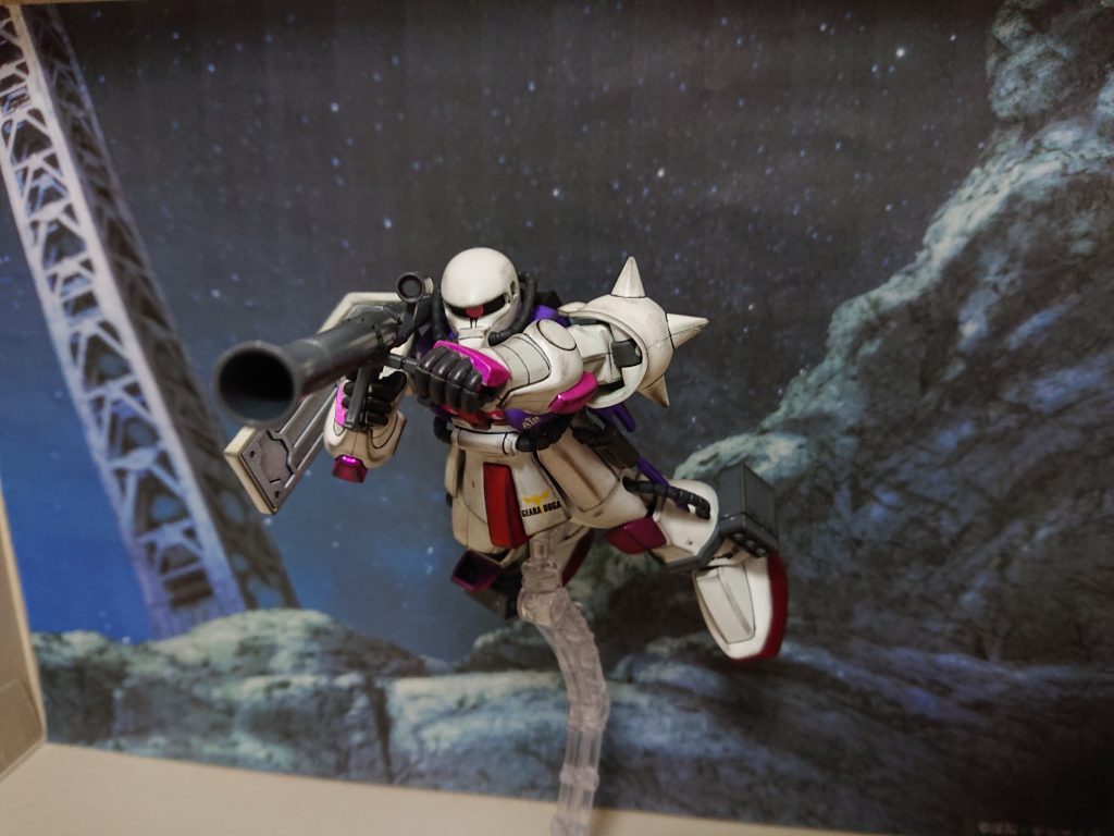 ザクⅡ（ハマーン専用機）–3枚目/制作者：もみじ饅頭