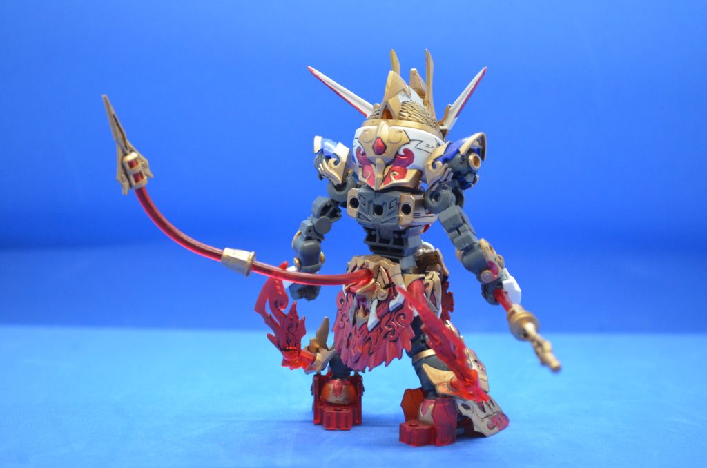 バックショット。頭部、リアアーマーの塗分けが細かかったですね！