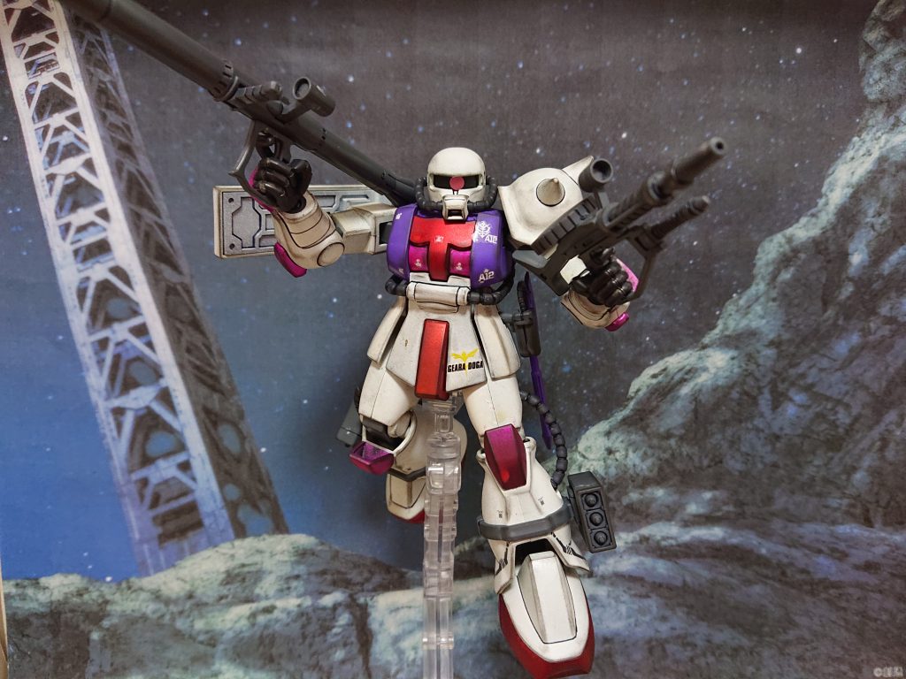 ザクⅡ（ハマーン専用機）–4枚目/制作者：もみじ饅頭