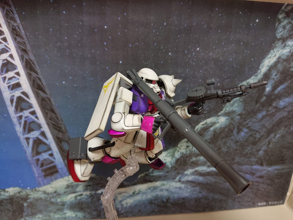 やはりザクには右肩のジオンマークが凄く似合う！！