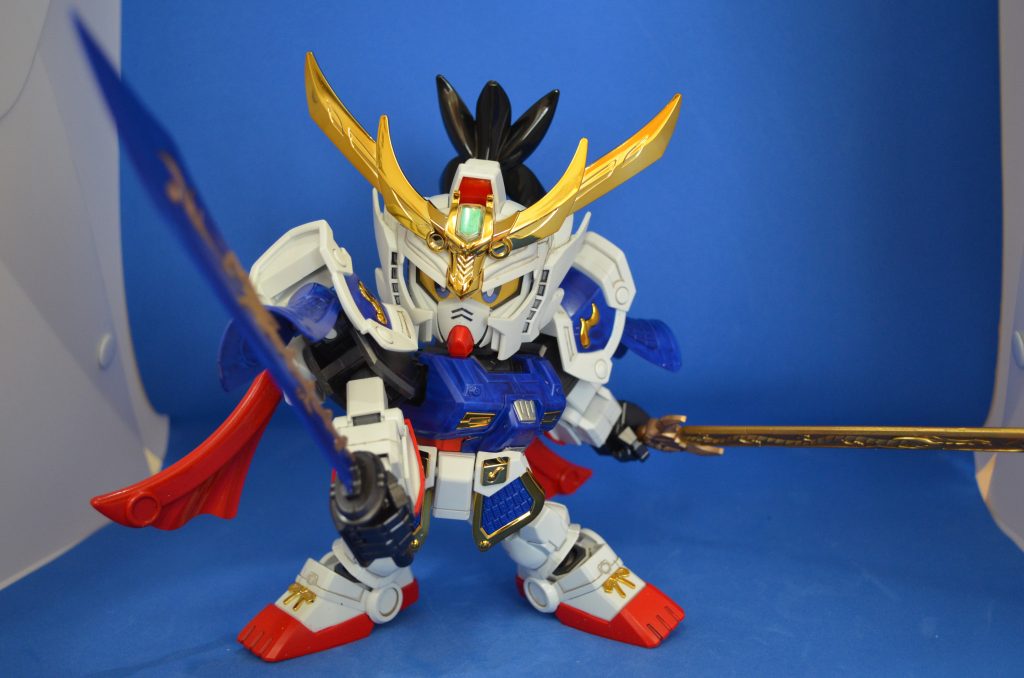 2本の剣を装備!よく動きます。