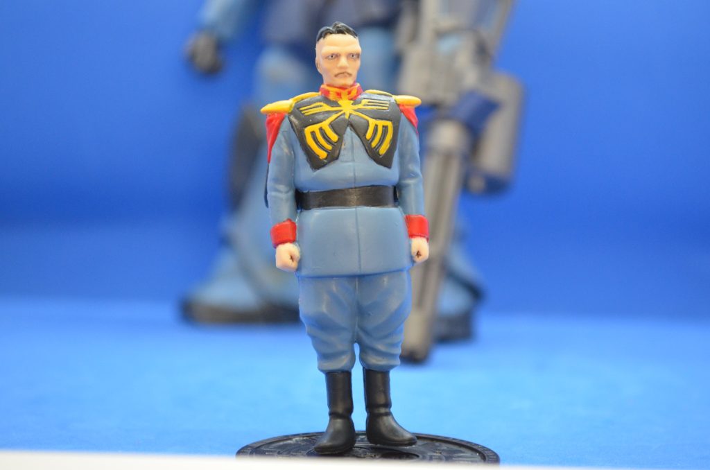 本体乾燥中におまけで作っていたノリス・パッカード大佐。