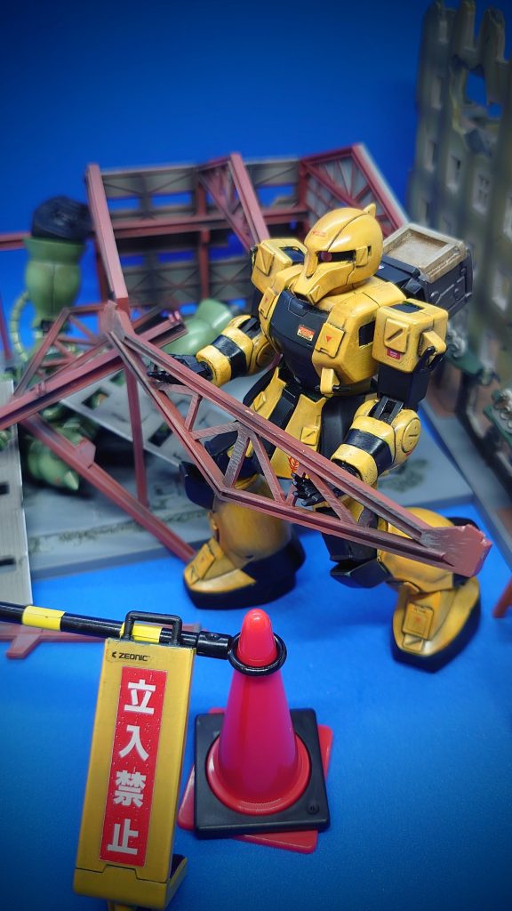 なんか、塗装中にコレヂャナイ感が・・・某関西のプロ野球球団に見えてきたところで、迷走に気づきました(笑)