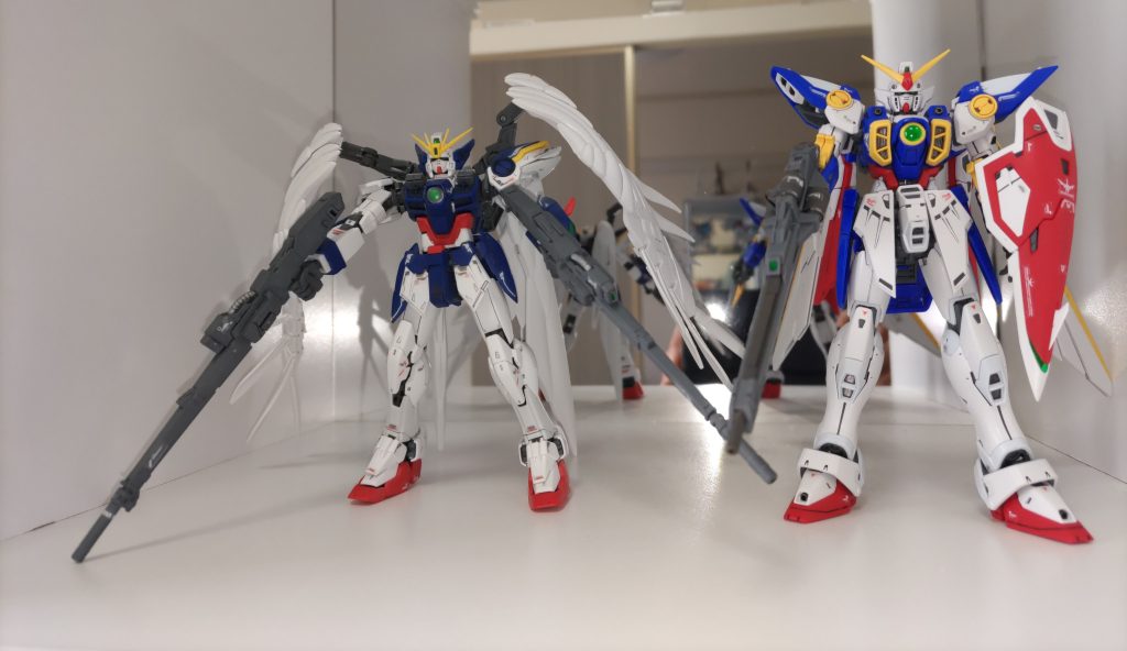 前回アップしたアニメ版と一緒に他のRGさんたちは実家のカラーボックスにて激闘中なのでまた改めて。