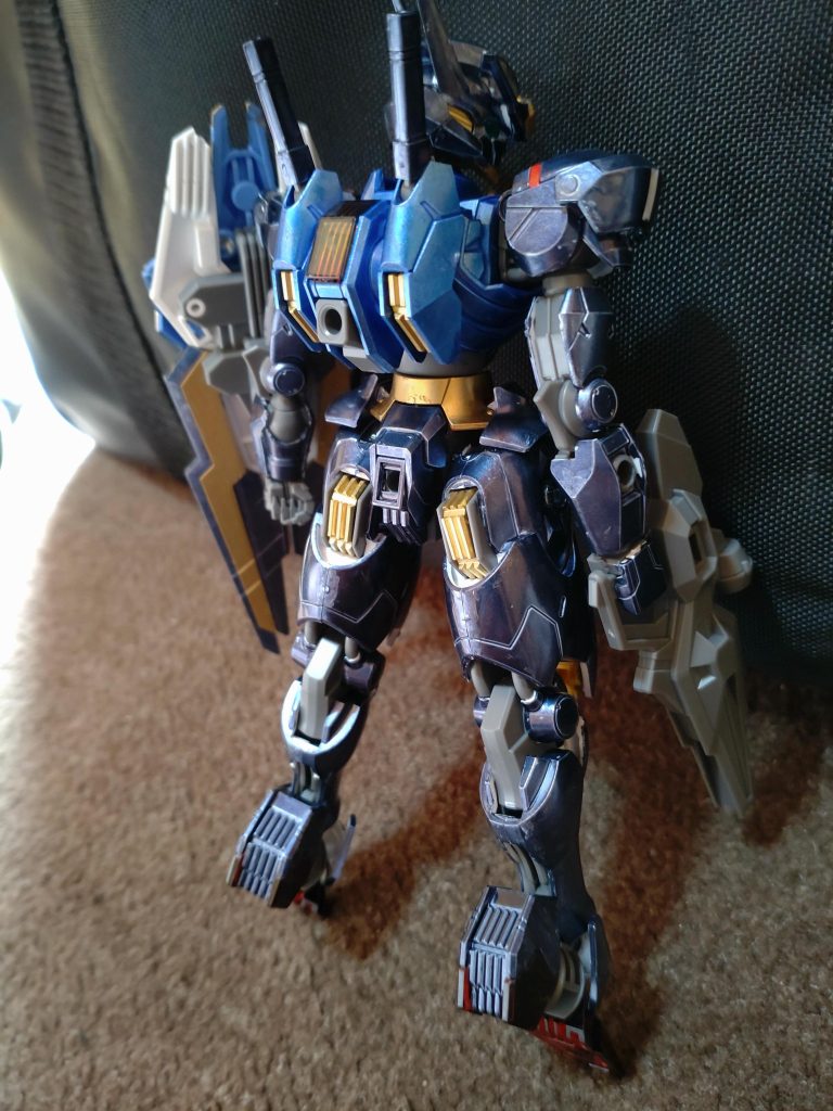 最後に背面やっぱりこう見ると塗れていないところがくっきりしますね。次はしっかりしないといけませんねw