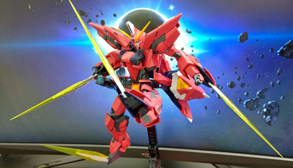 蹴り上げ!キラのストライクとの死闘は最高でしたね〜イージスと隠者の足癖の悪さがやたら印象に残ってます