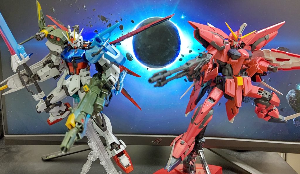 ストライクとの2ショットはやっぱ外せないですね