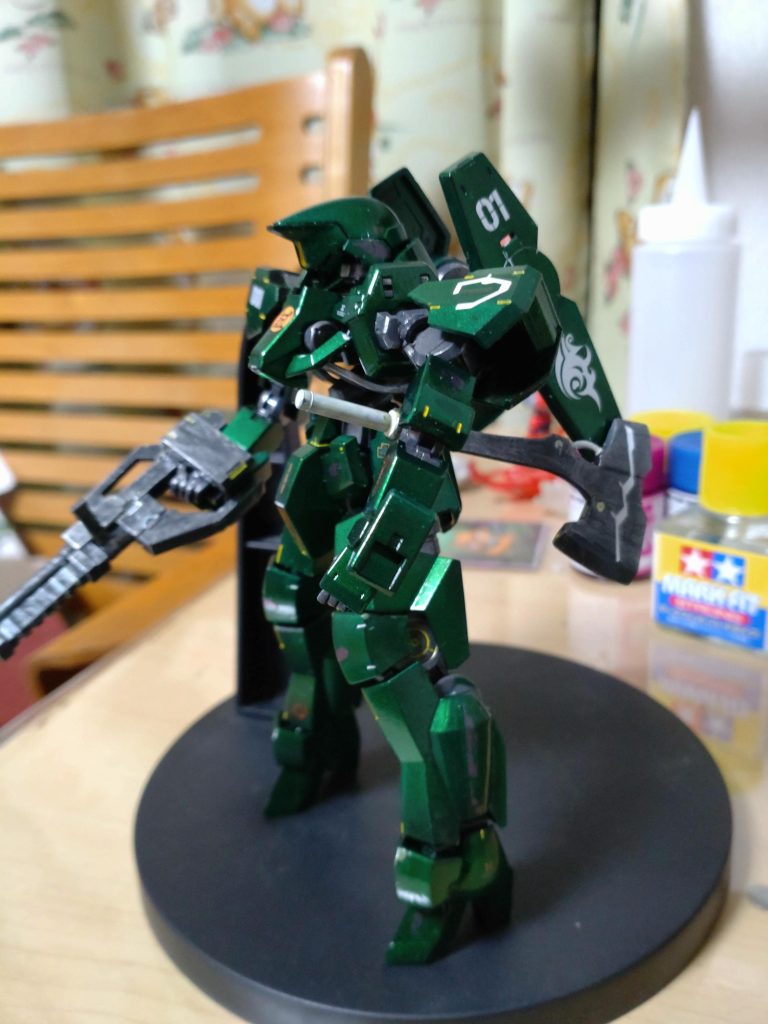 フィギュアの台で代用wとにかく学びが当然多かったしちょっと軽くナメてた自分が悪かった… 