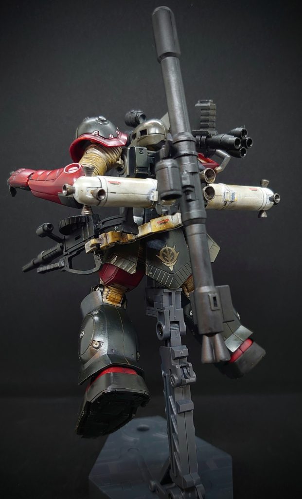 最後は師匠のお許しが出るまで頑張らせていただきました！機体自体はそのままですが、小学生にしては良く出来てる！