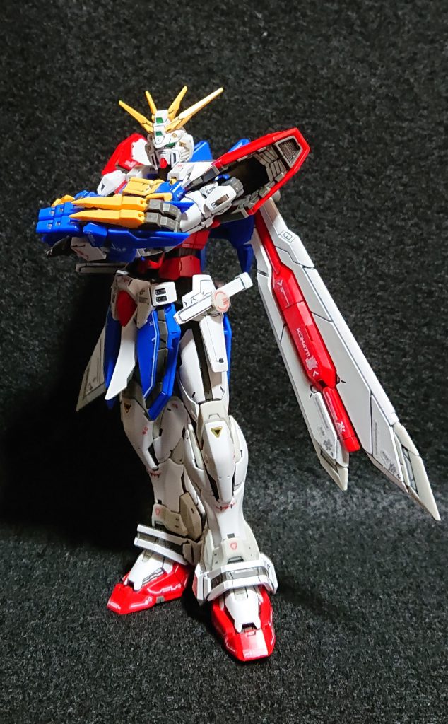 RGゴッドガンダムと拡張セット–2枚目/制作者：@premiere7105