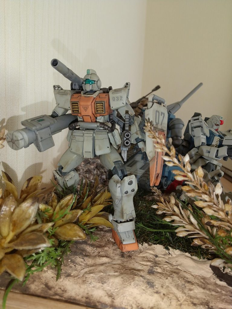 陸戦型ジムキャノン–4枚目/制作者：まつじゅん