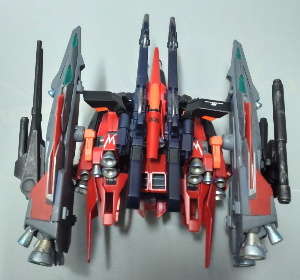 バックショットのカタマリ感。