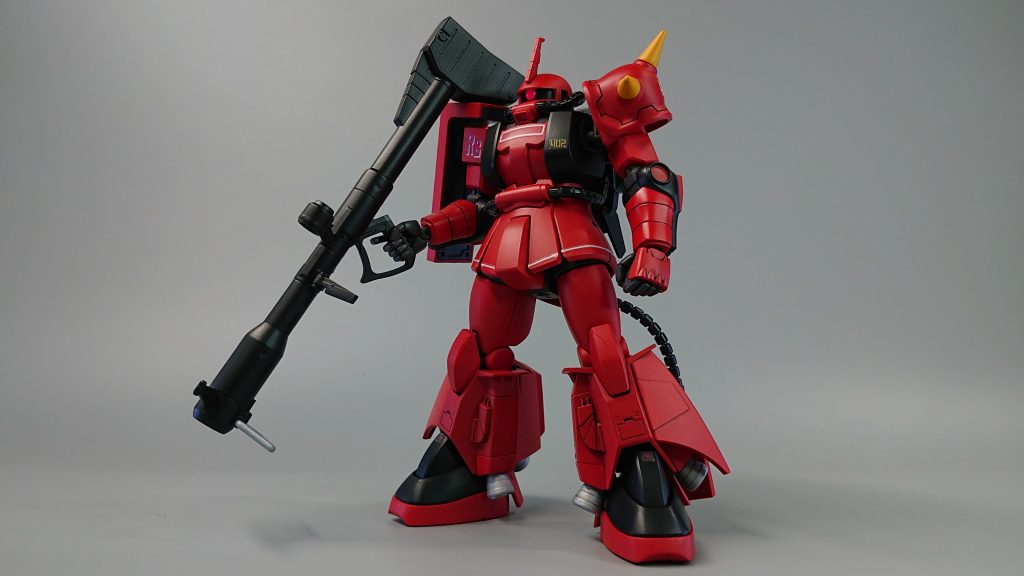 久しぶりの投稿となります。今まで赤を塗るのが苦手だったので、ガイアのピンクサフを使って赤を塗る練習台になってもらいました。