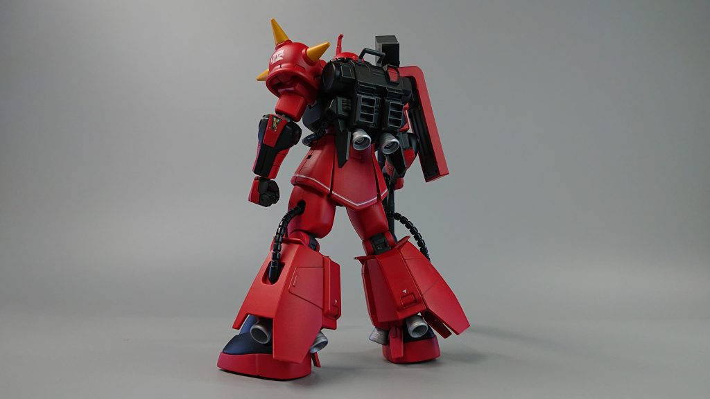 バックショット。特に大きいアレンジ等もせず、説明書のまま作ってます。