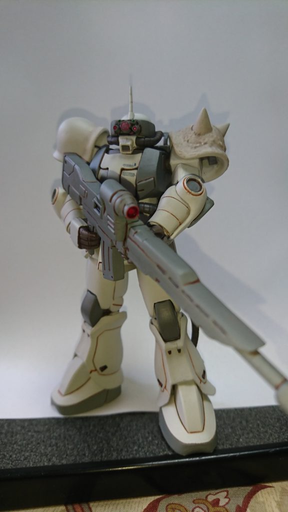 ライフルは何か分からないです。左ショルダーはちょっと溶解した？ショルダーにスパイク付けたような感じで。茶色のスミイレがケイン·濃すぎましたw