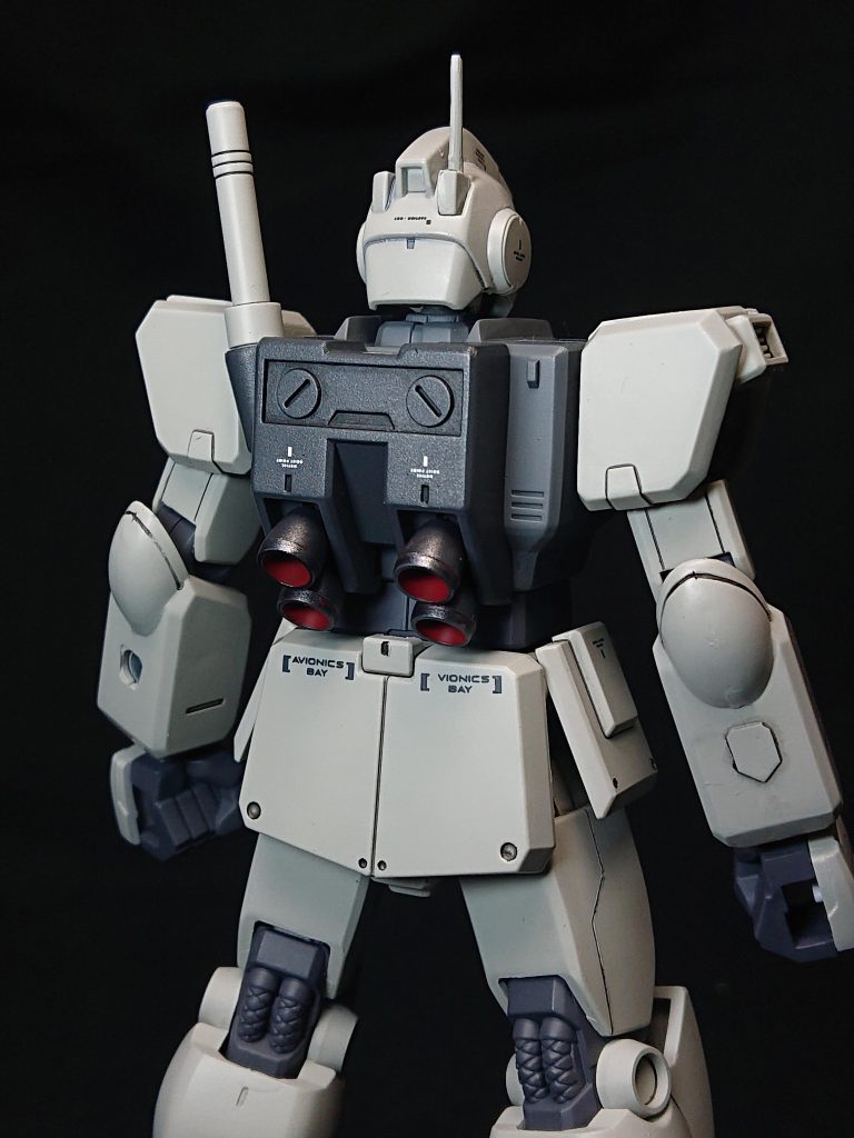 バーニア内は赤で！