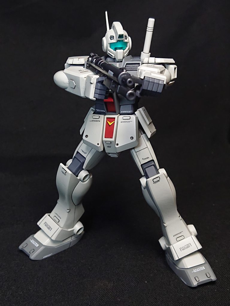 両手持ちマシンガン