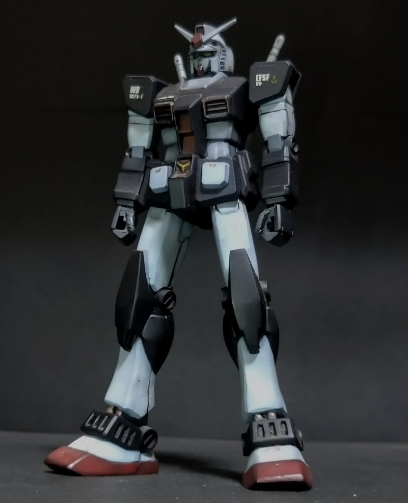 これも残り少ない公開してない過去作です😊これ作ったのは随分若い頃なので酷く脚を伸ばしてます💦💦💦旧キットの箱絵のイメージで武装無しです😊😊