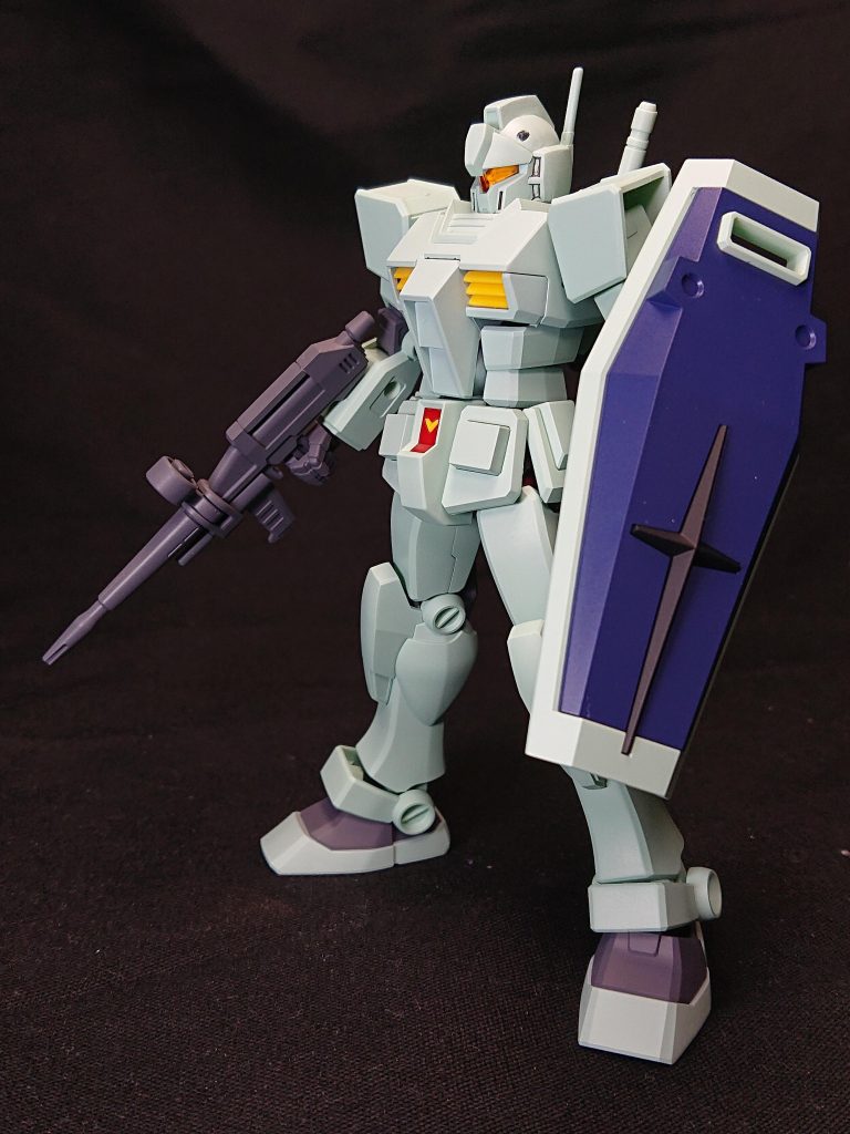 ジムヘッド仕様のガンダムでした。