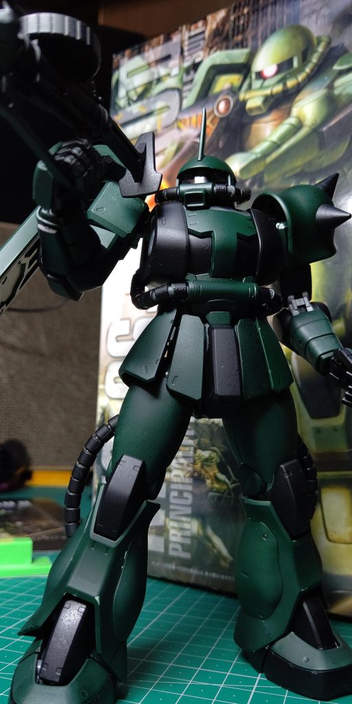 完成してすぐに足元塗装剥げが出来ました。ﾁｷｼｮｳ( º言º)