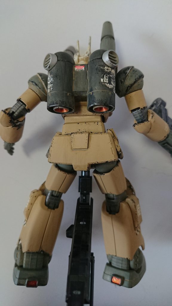 ガンキャノン 初ウェザリング–3枚目/制作者：poko69