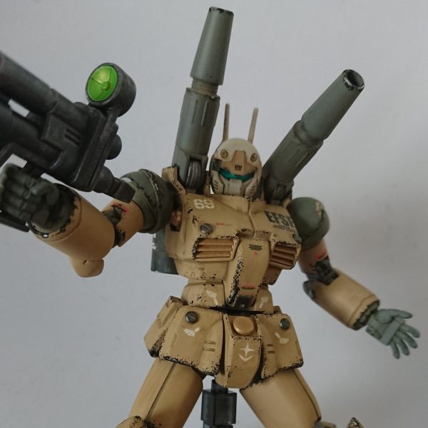 ガンキャノン 初ウェザリング