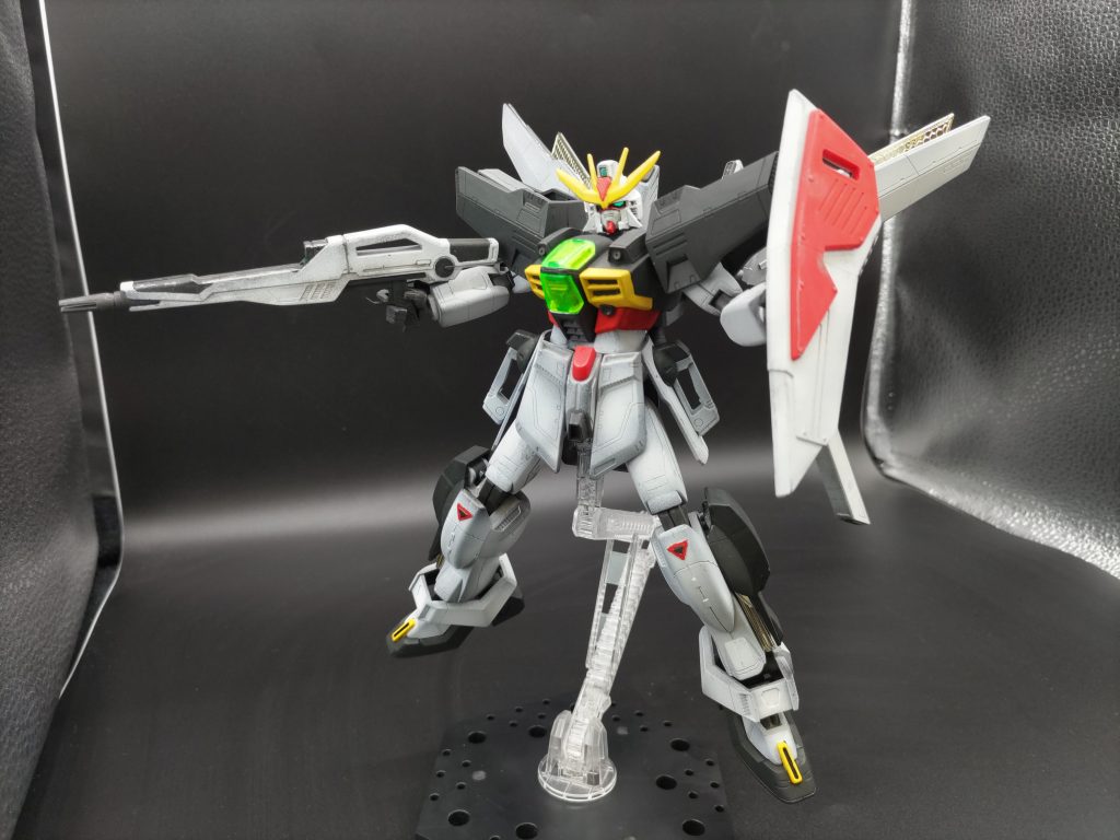 バスターライフル＆ディフェンスプレート装備もビシッと決まります！