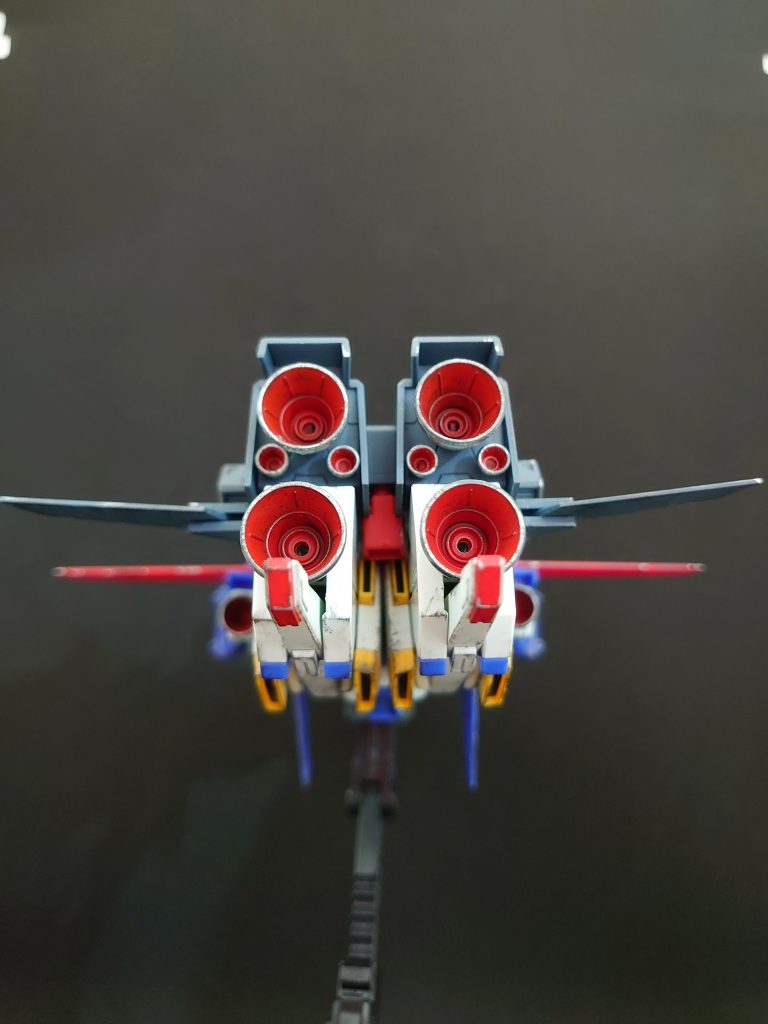 バーニアは筆塗り