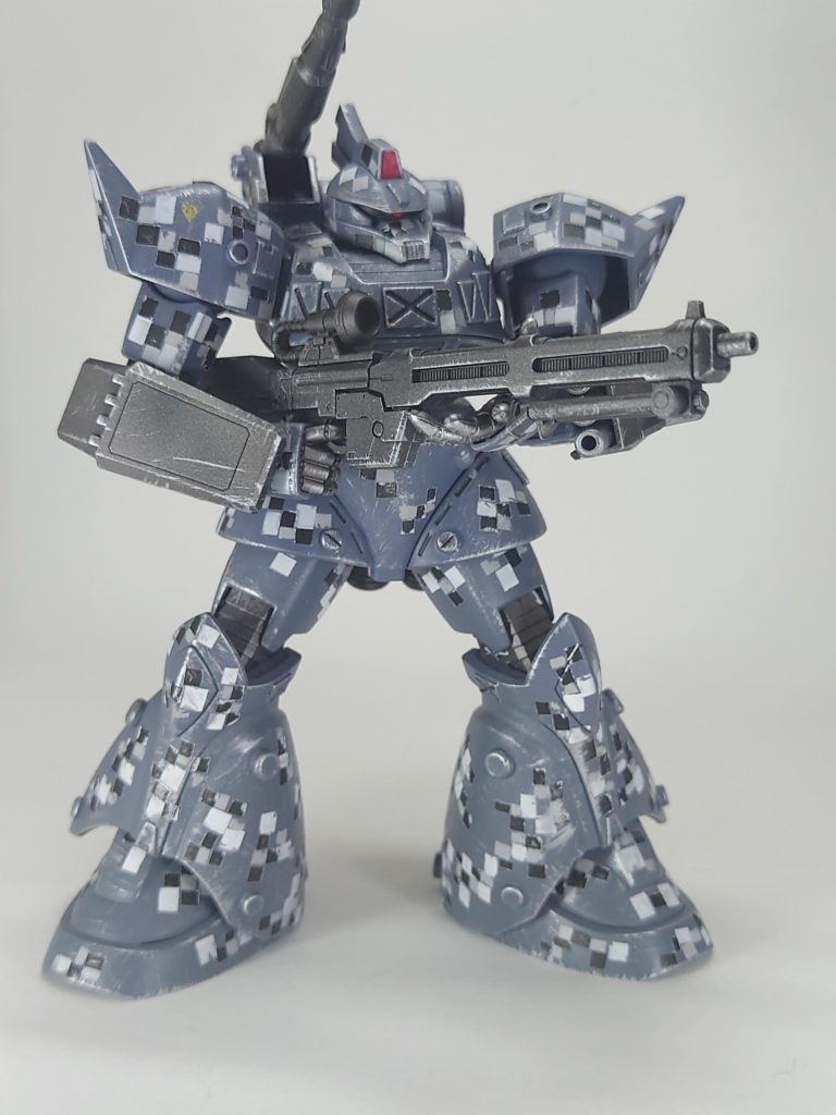 メインウェポンのビームマシンガンは、システムウェポンキットのモノを使ってます。