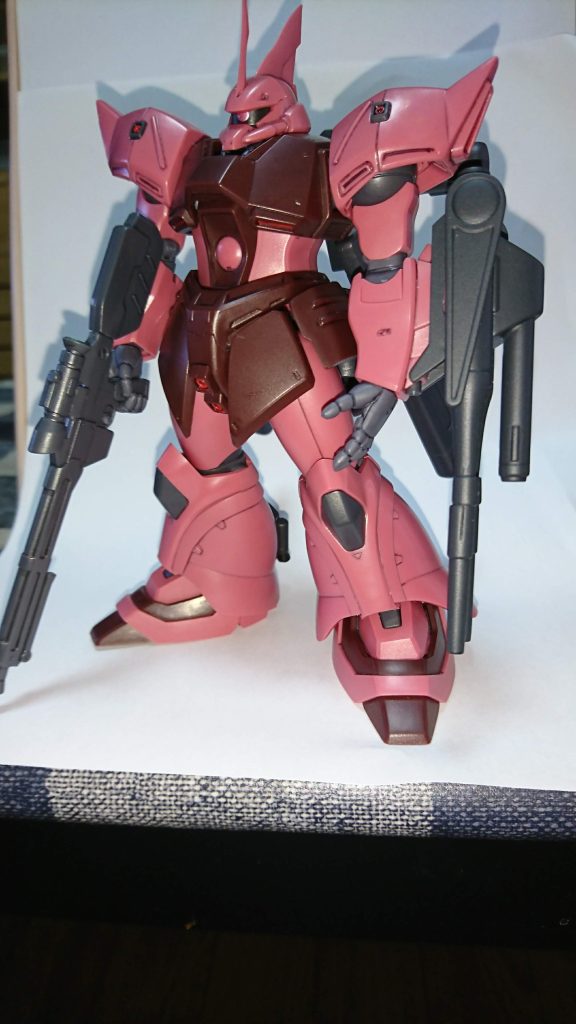 二連ビームガン装備。パラス·アテネの奴ちょっと改造です。