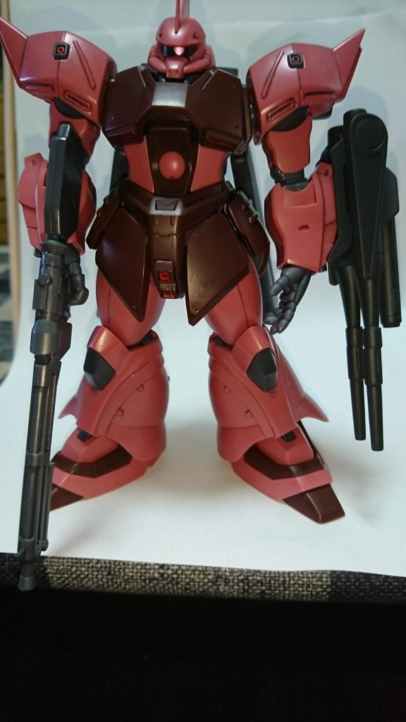 ゲルググJはほぼそのままです。ロボット魂です。