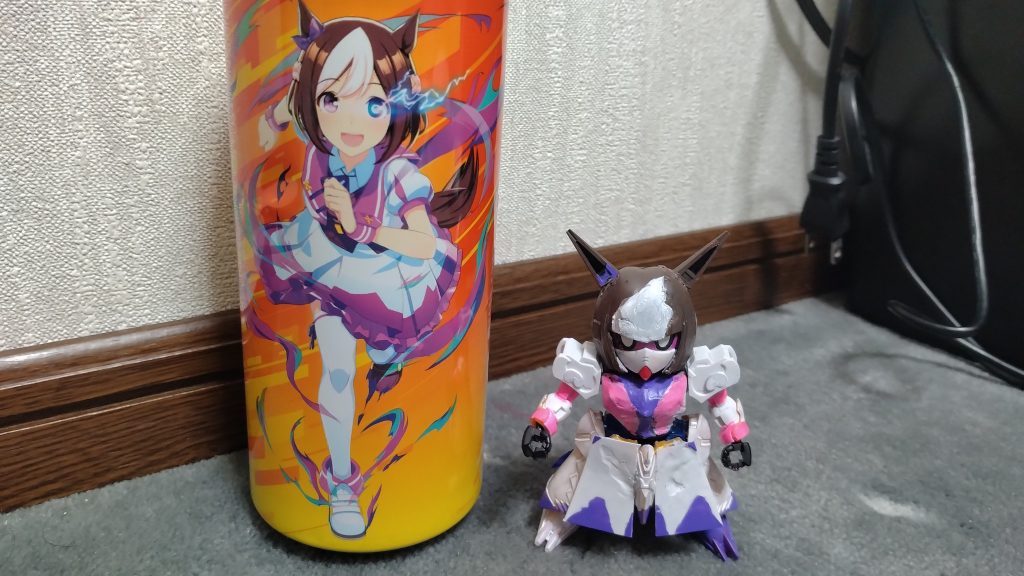 ZONEのスペシャルウィークと一緒にパシャリ。