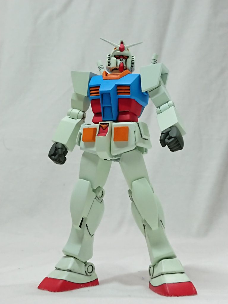 武器を外してガワラ立ち