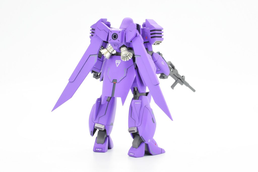 バックパックもウイングも小型なので大型に作り直し