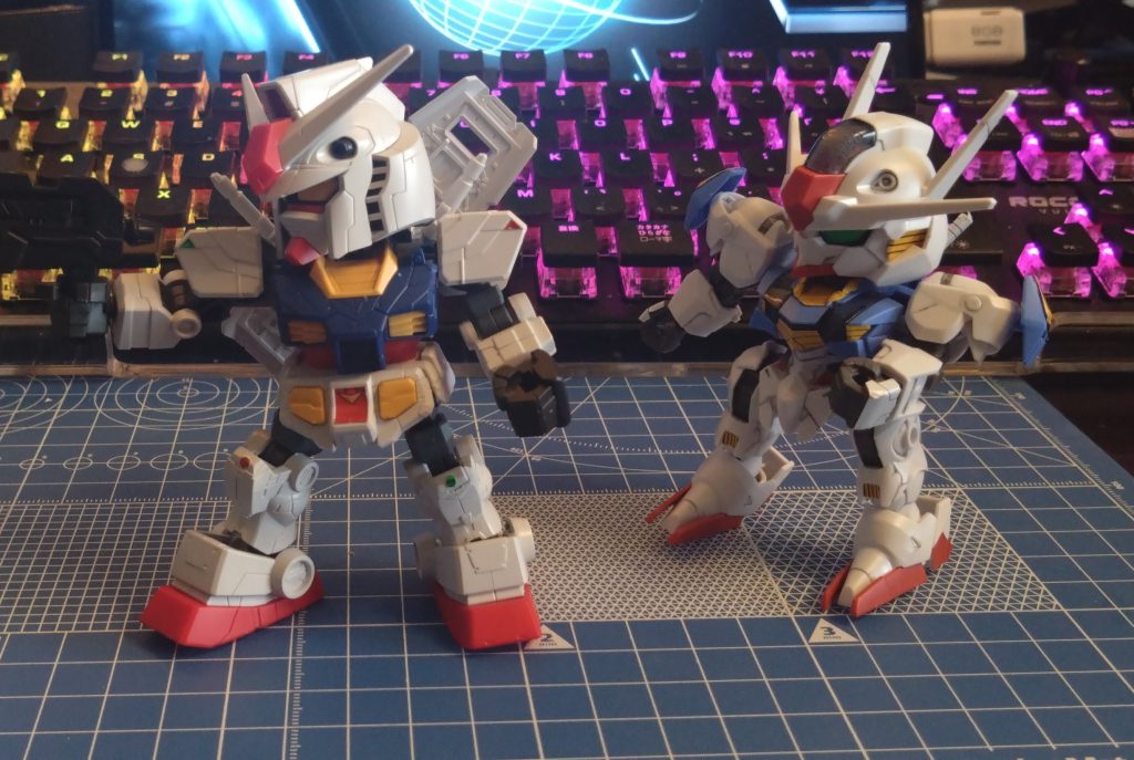 エアリアル「ワイもあのフレームがいーなー…。」  …って事で、バンダイさん。エアリアルのクロスシルエットおなしゃす！！