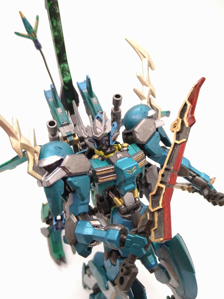 やっぱりバルバには近接武器が似合いますね。