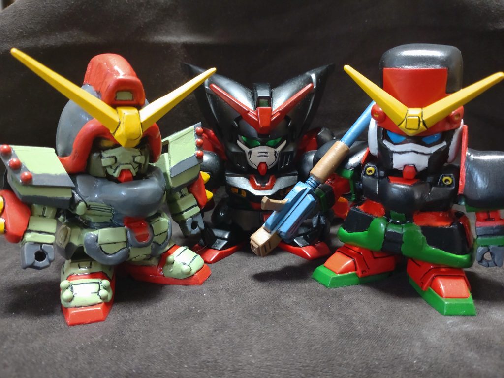 そう…彼らは既にDG細胞に侵され、デビルガンダムの手先になっていたのです…！次はグランドガンダムかヘブンズソード欲しくなりました！でも多分無理！（笑）