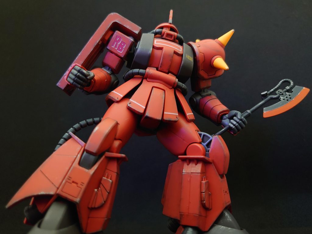 ヒートホーク装備🪓これもローアングル📸