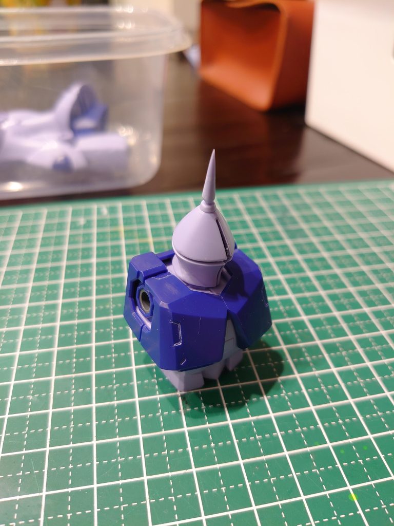 ランナーを接着延長してからシャープ化