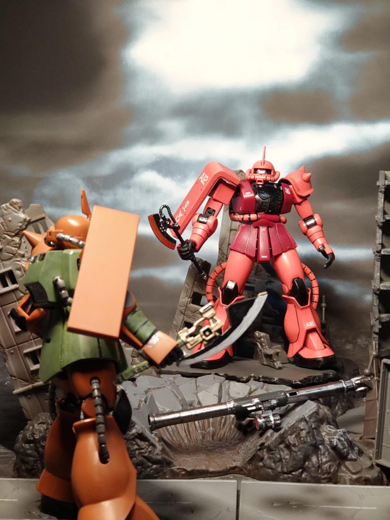 ガルマ「なぜとは聞くまい、シャア……いや、キャスバル・レム・ダイクン！！」シャア「認めねばなるまい…」