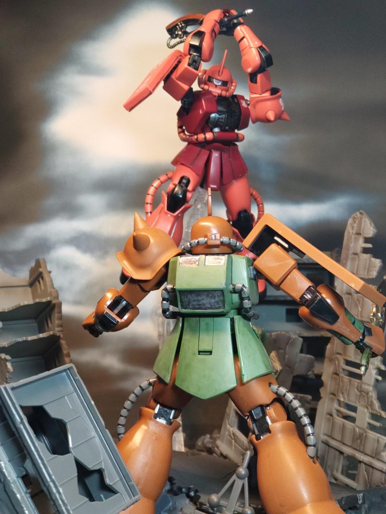 シャア「君を坊やと侮っていた事をな！」ガルマ「まだ言うか！！」