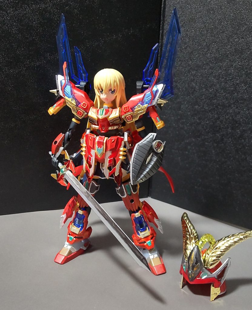 当然、兜は脱着可能です。※金髪娘にしてあるのは、私の個人的なイメージからです。