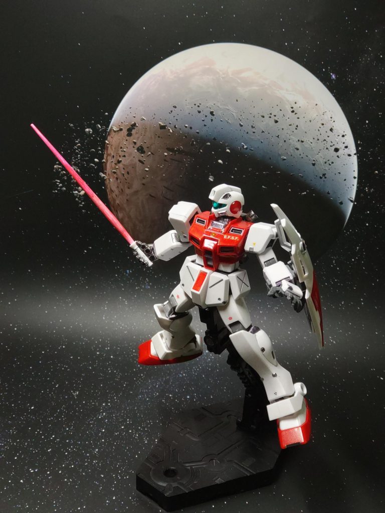 ビーム・サーベル抜刀シーンこの程よいシンプルさが堪らなく良い…