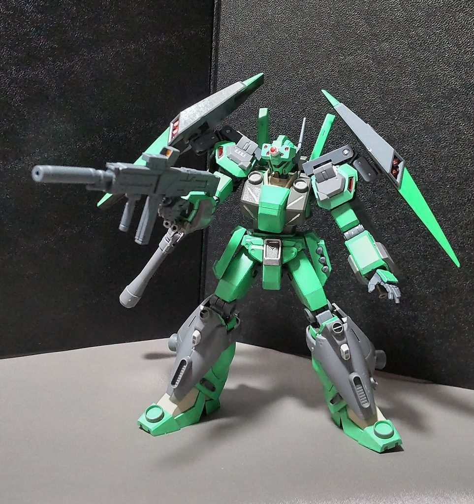 ○ビームライフルジェスタが装備しているタイプを使用。