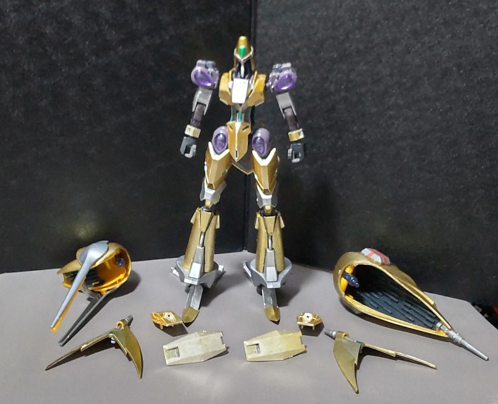 一部の装甲は外すことができます。