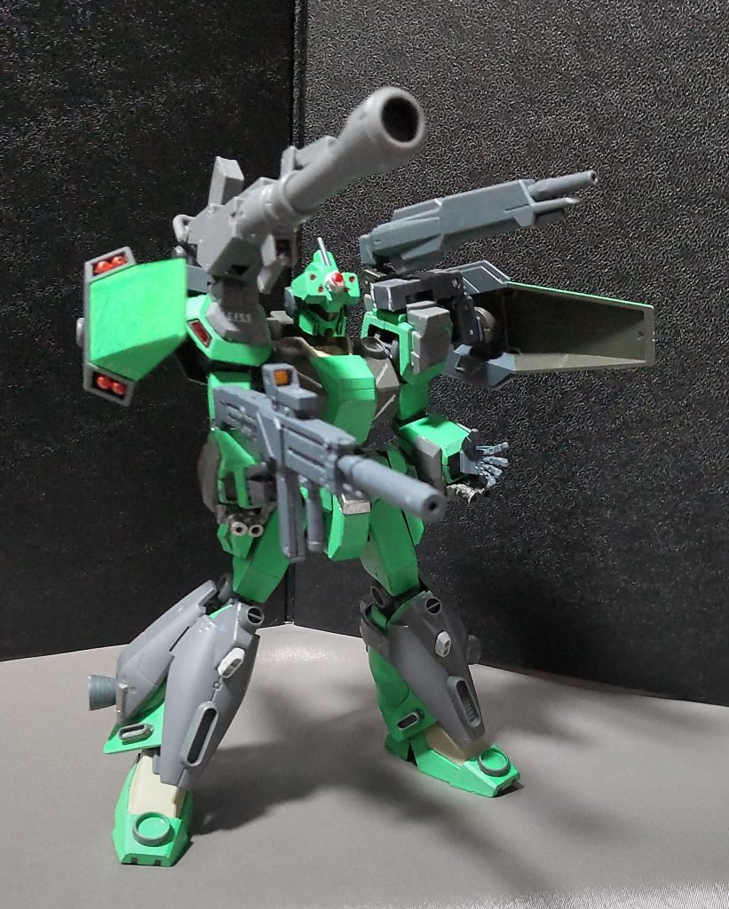 射撃武器による一斉発射も出来ます。