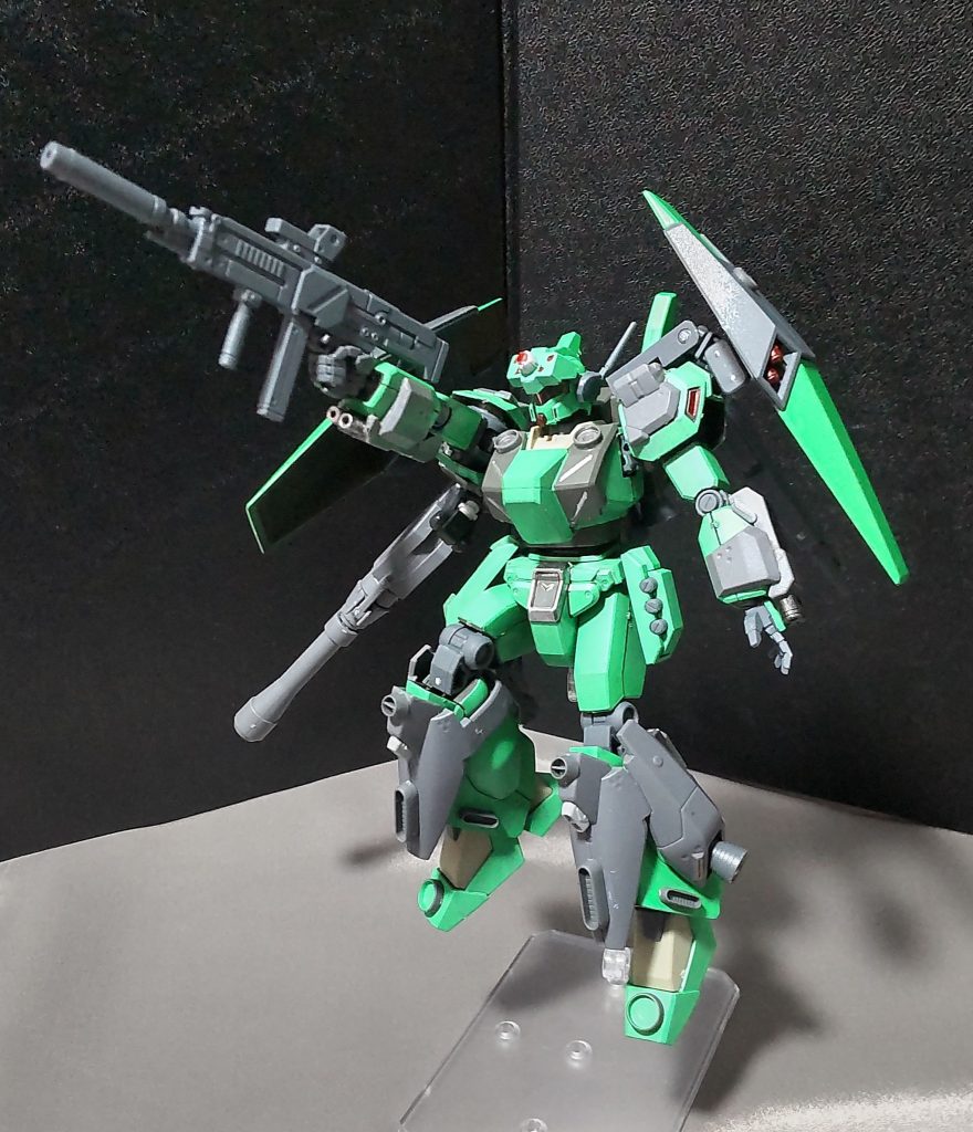 連邦軍の量産機で一番好きなのはジェガンですが、良い感じに改造出来たかなと思います。